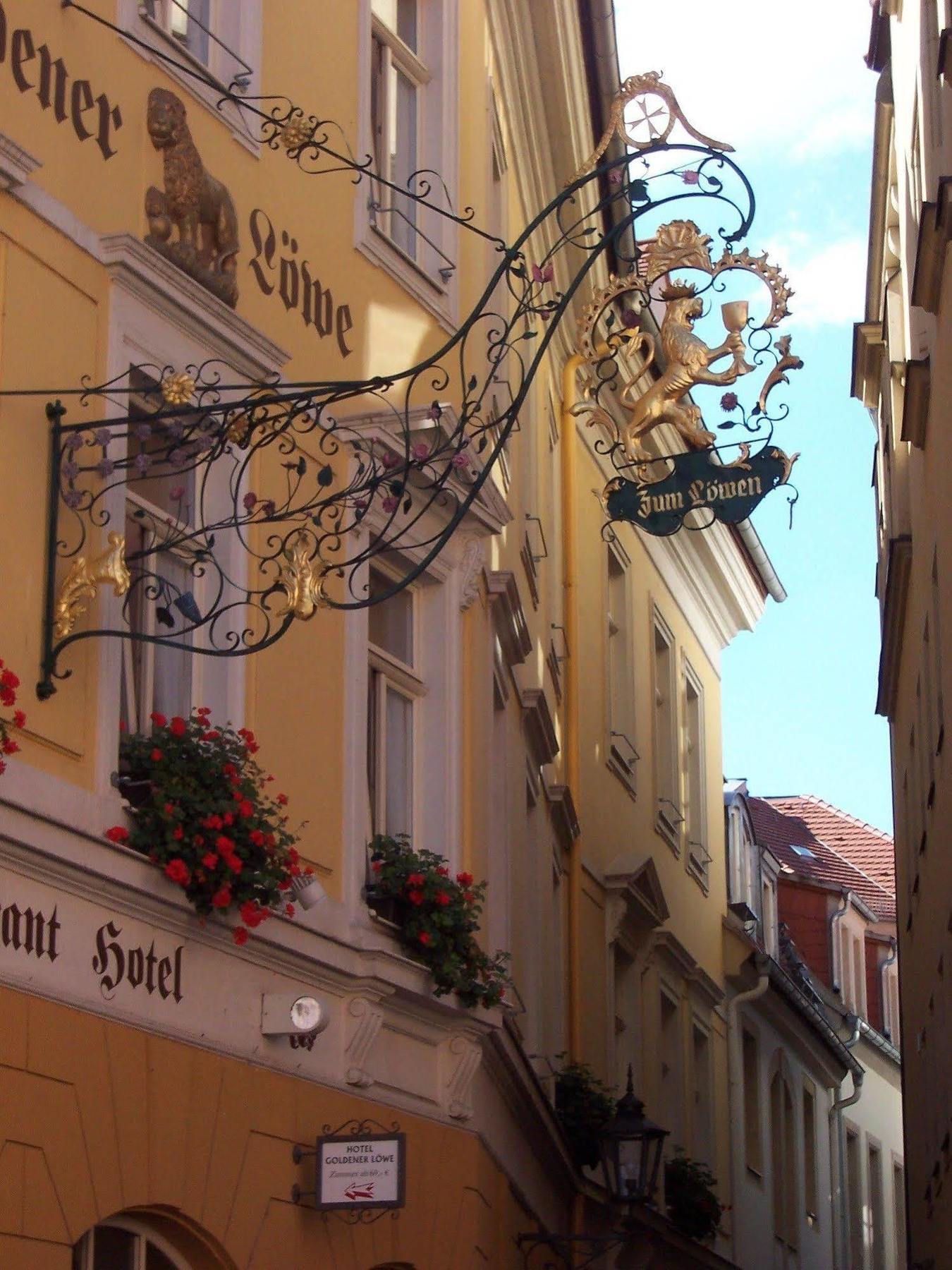 Hotel Goldener Loewe Meißen Εξωτερικό φωτογραφία